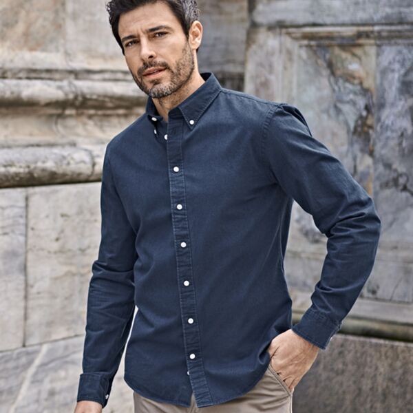 Tee Jays Long Sleeve Casual Twill Shirt Thumbnail
